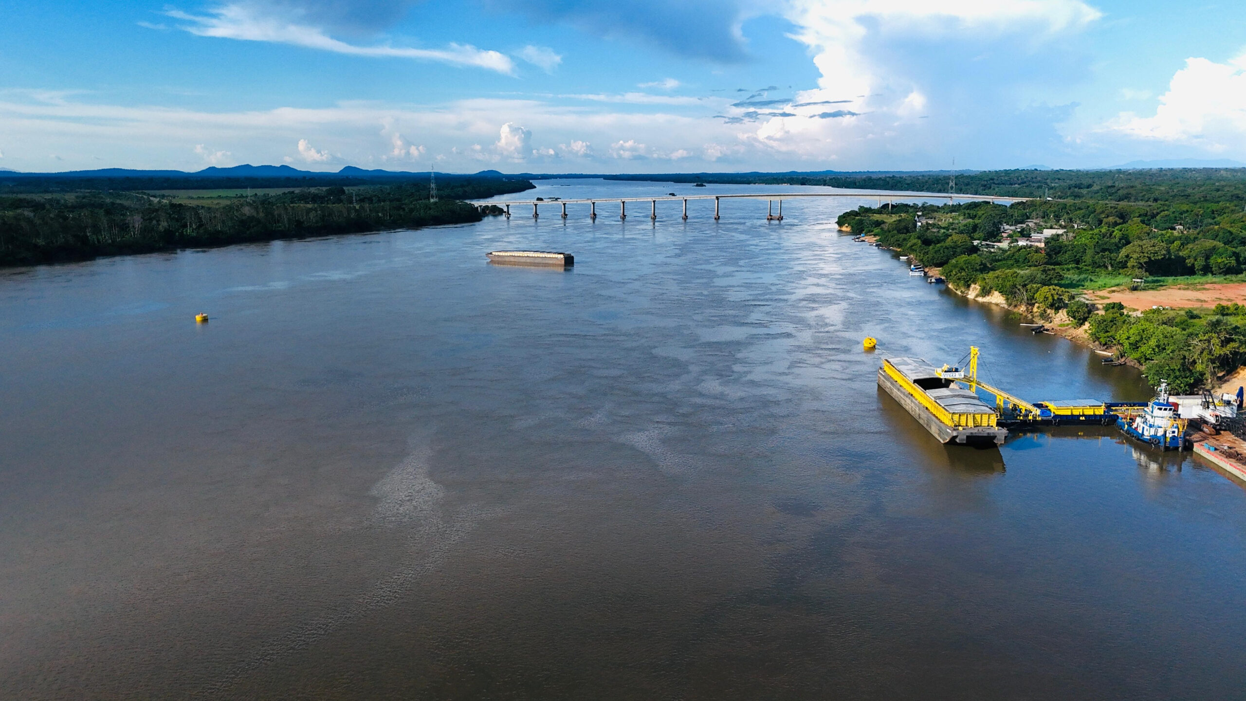 AMAGGI inicia operações em novo corredor hidroviário em Roraima